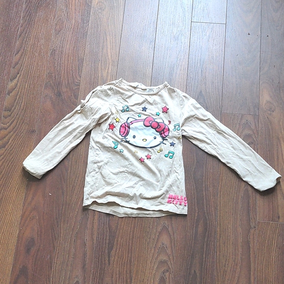 H&m hello kitty long sleeve top size 6-8 - Picture 1 of 3